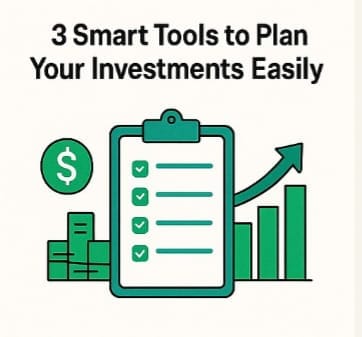 Illustration of 3 smart investment tools from Zenvita for financial planning