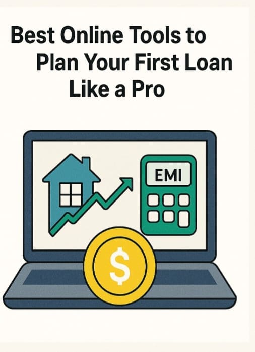 Visual of online tools to plan your first loan professionally from Zenvita Tools