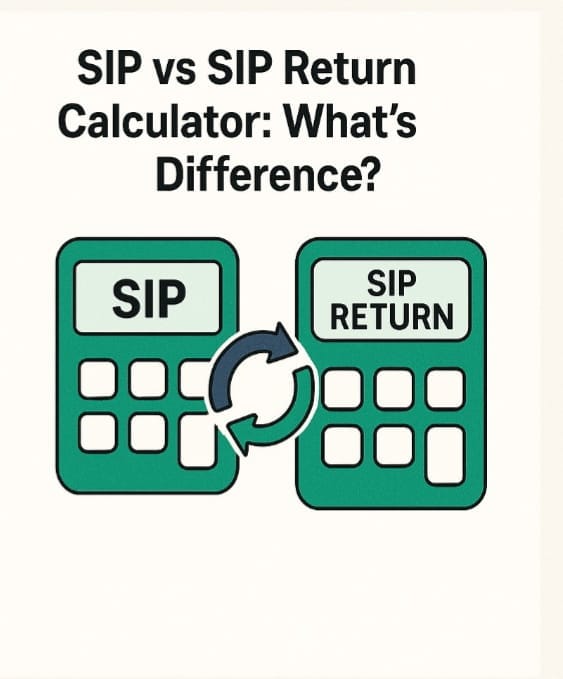 Visual comparison of SIP vs SIP Return calculators from Zenvita Tools